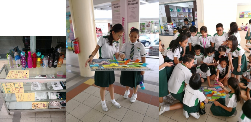 This group feels that students are misplacing their belongings in school, hence they decided to enhance the lost and found corner and worked on promoting the importance of being responsible for one's belongings.