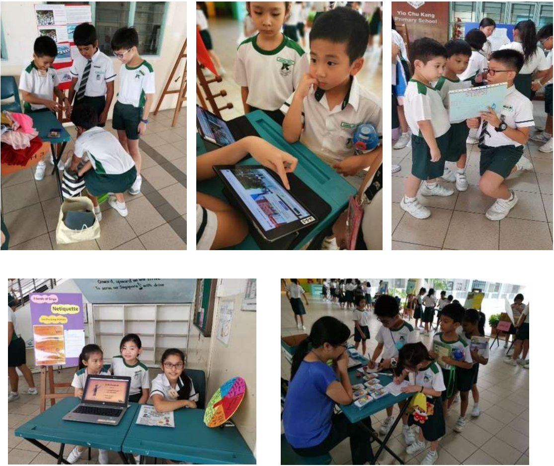 Fun and creative activities were lined up for the students to nurture the joy of learning and students were encouraged with tokens after collecting 5 stamps on their VIA Passports.
